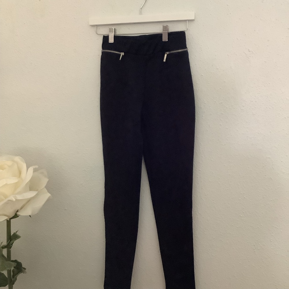Zara Basic Navy Blue Dress Pants Size Small